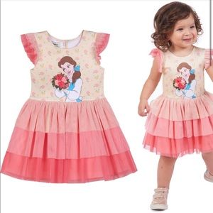 🌿⚪️⚫️Pipes & Julia x Disney Belle Tiered dress